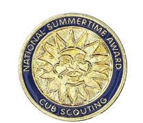 Cub Scout Summertime Pack Award